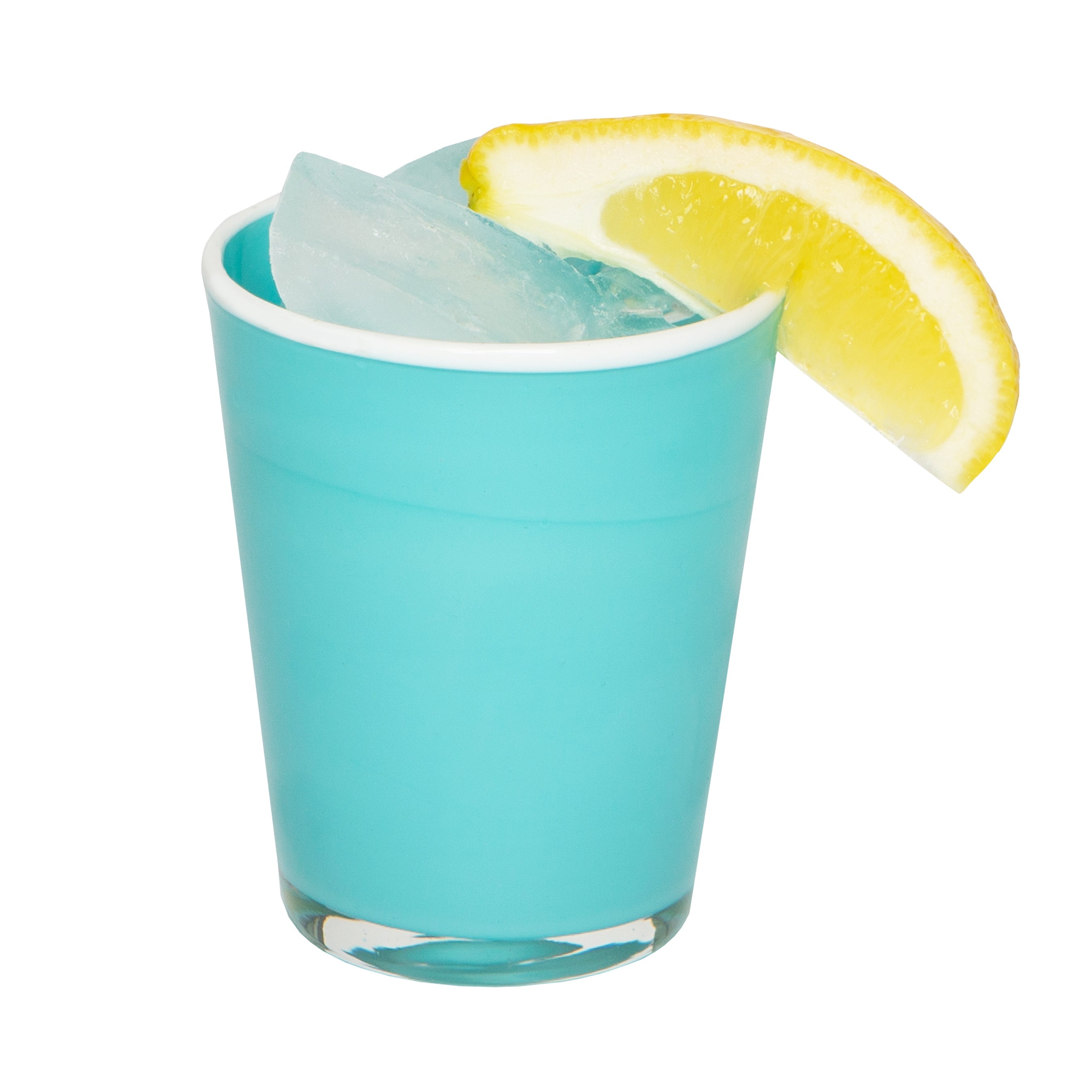 couleur-nature-summer-glass-verres-turquoise-blanc-lot-4-giv-s image 2