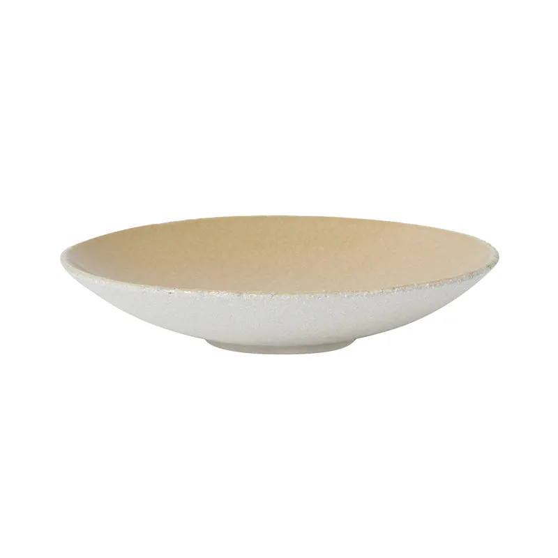 jars-tourron-assiette-creuse-l-miel-en-gr-s-chamott image 1