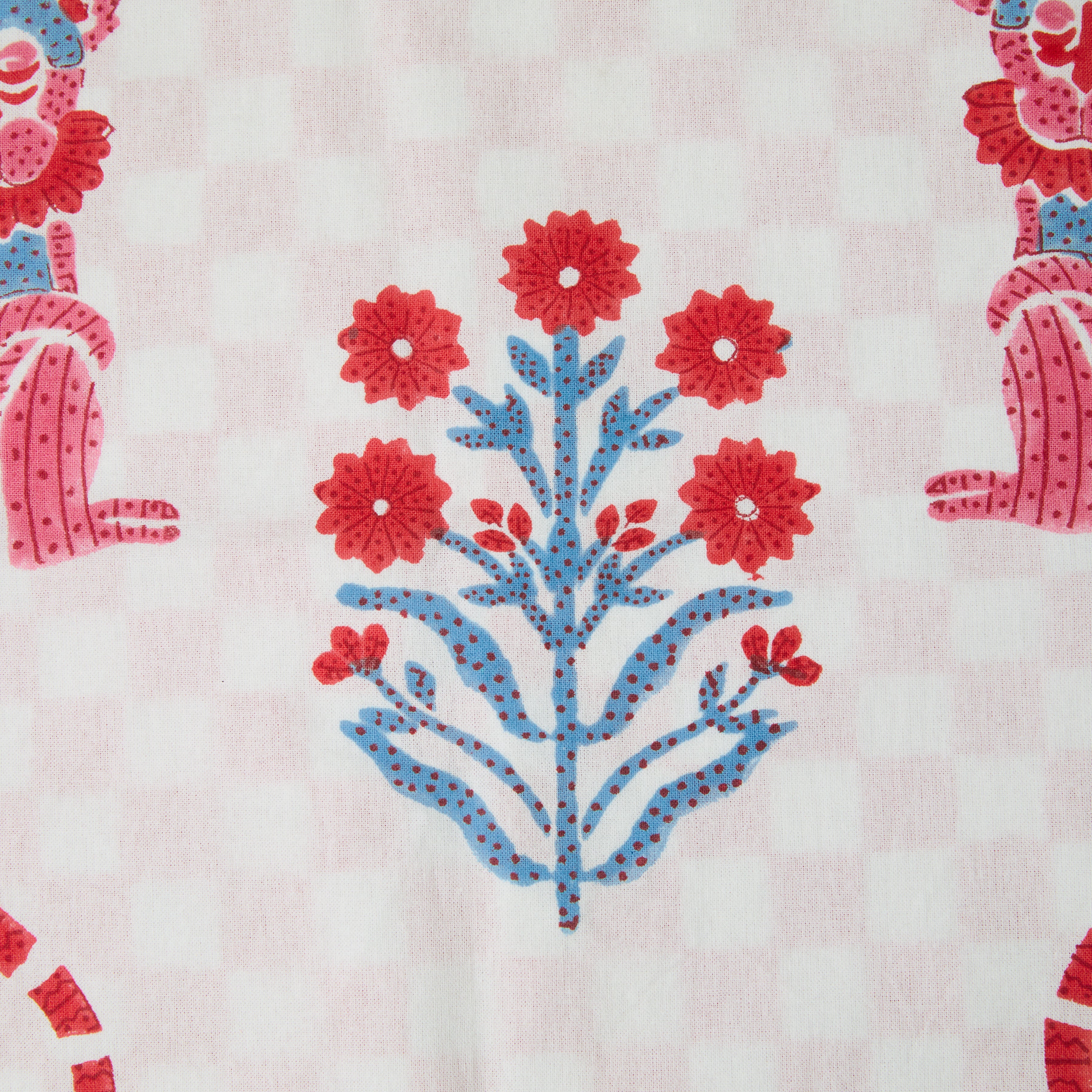 couleur-nature-jeu-de-singes-housse-de-coussin-rouge-bleu image 3
