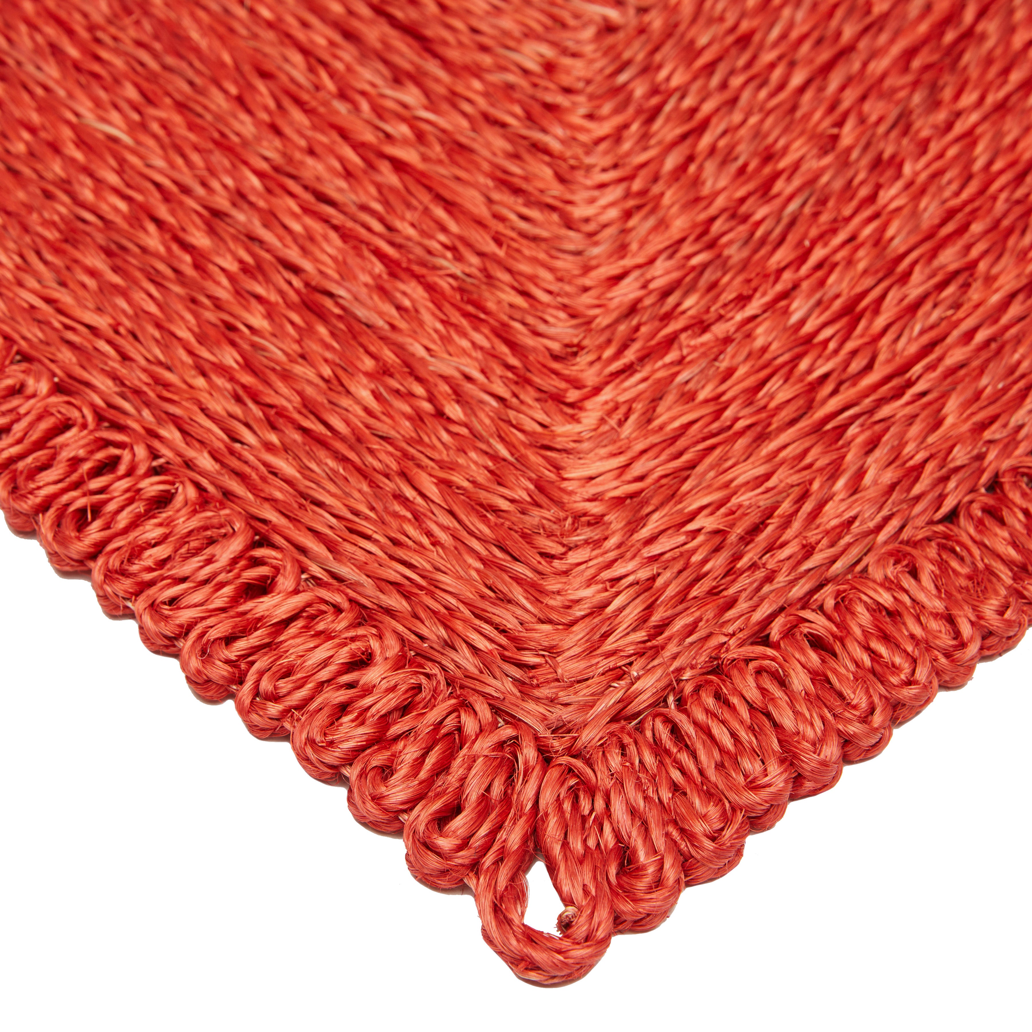 couleur-nature-loopy-square-sets-table-abaca-rouges-lot-4 image 2