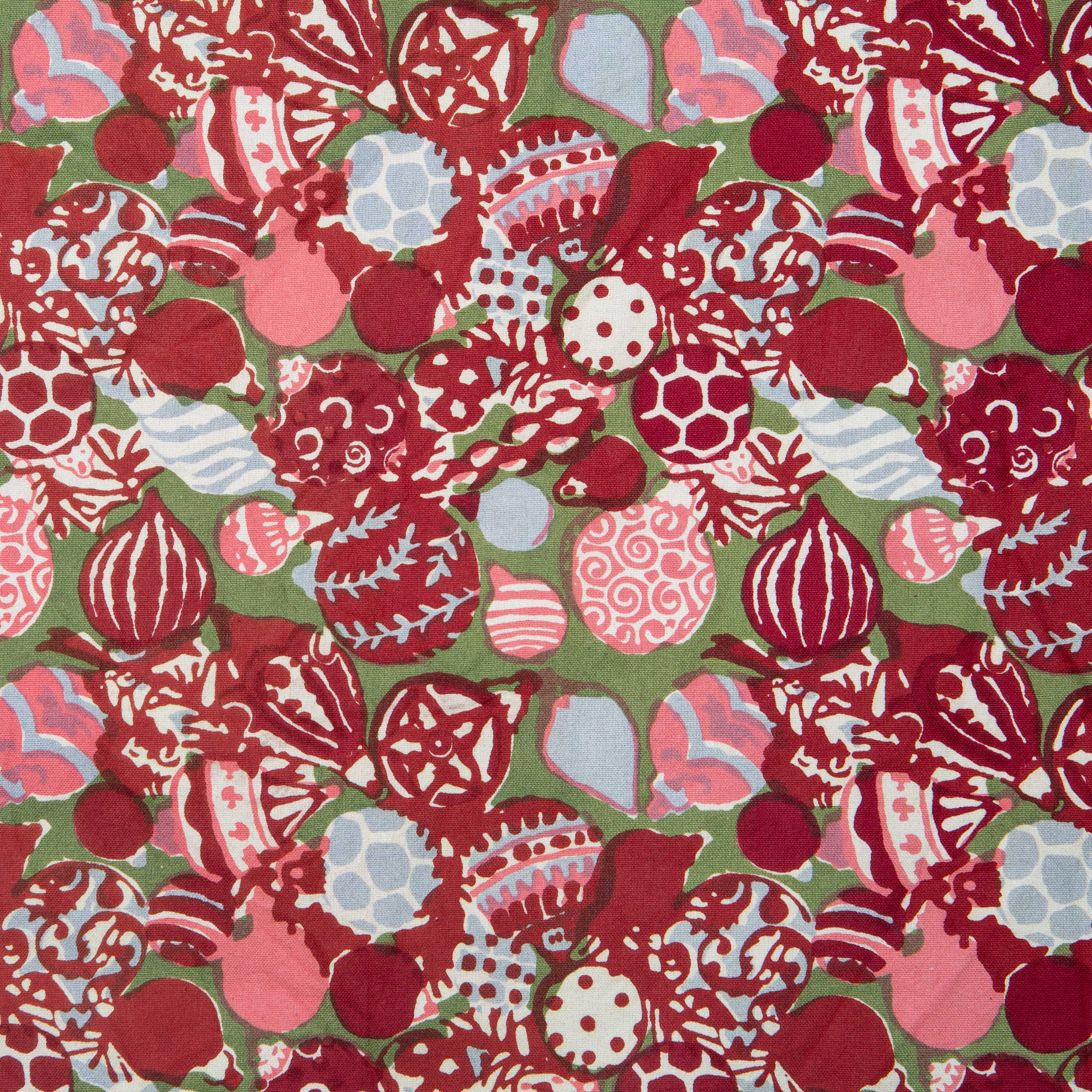 couleur-nature-ornaments-sets-de-table-rouge-vert-lot-6 image 4