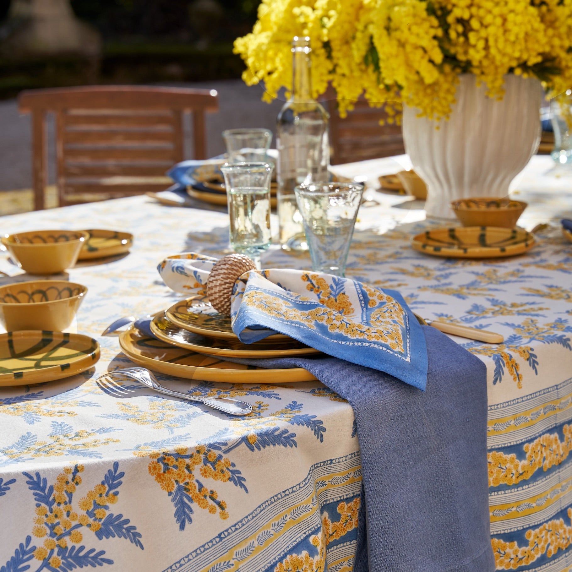 couleur-nature-everyday-napkins-serviettes-lin-bleu-lake-lot-4 image 3