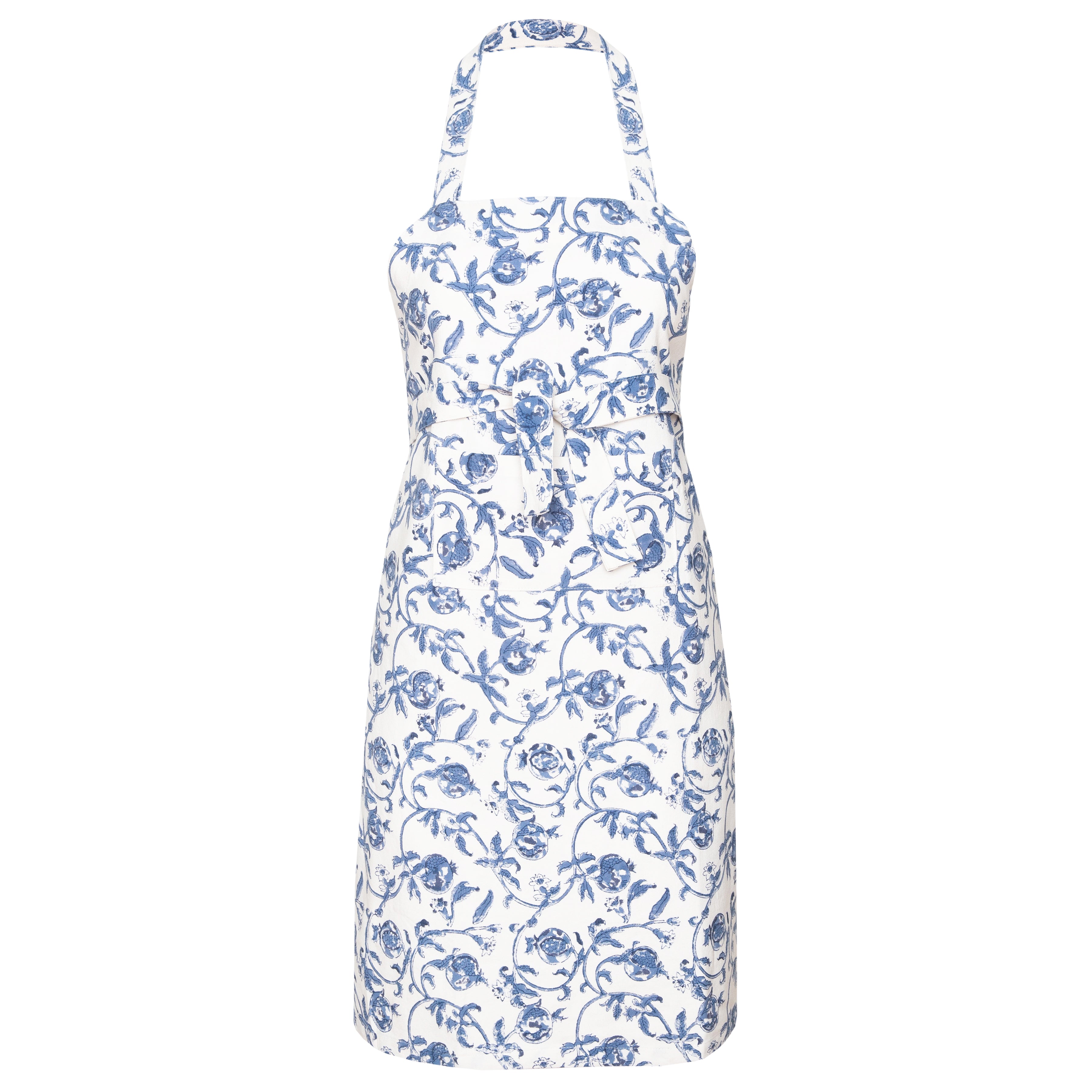 couleur-nature-granada-tablier-cuisine-bleu-bleuet-grenade image 3