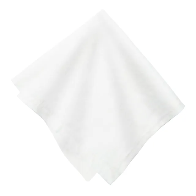 couleur-nature-everyday-serviette-table-blanc-lot-4-lin image 1