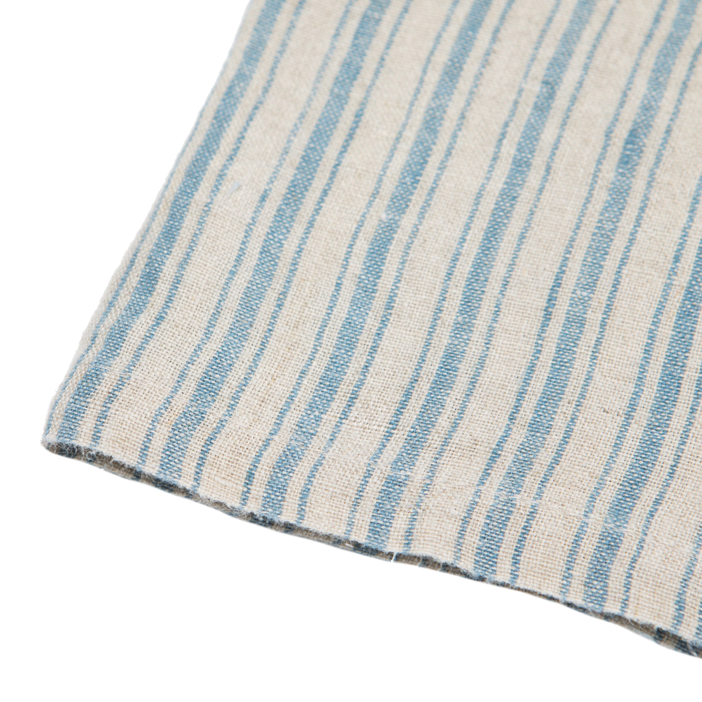 couleur-nature-boat-stripe-serviettes-lin-bleu-naturel-lot-4 image 5