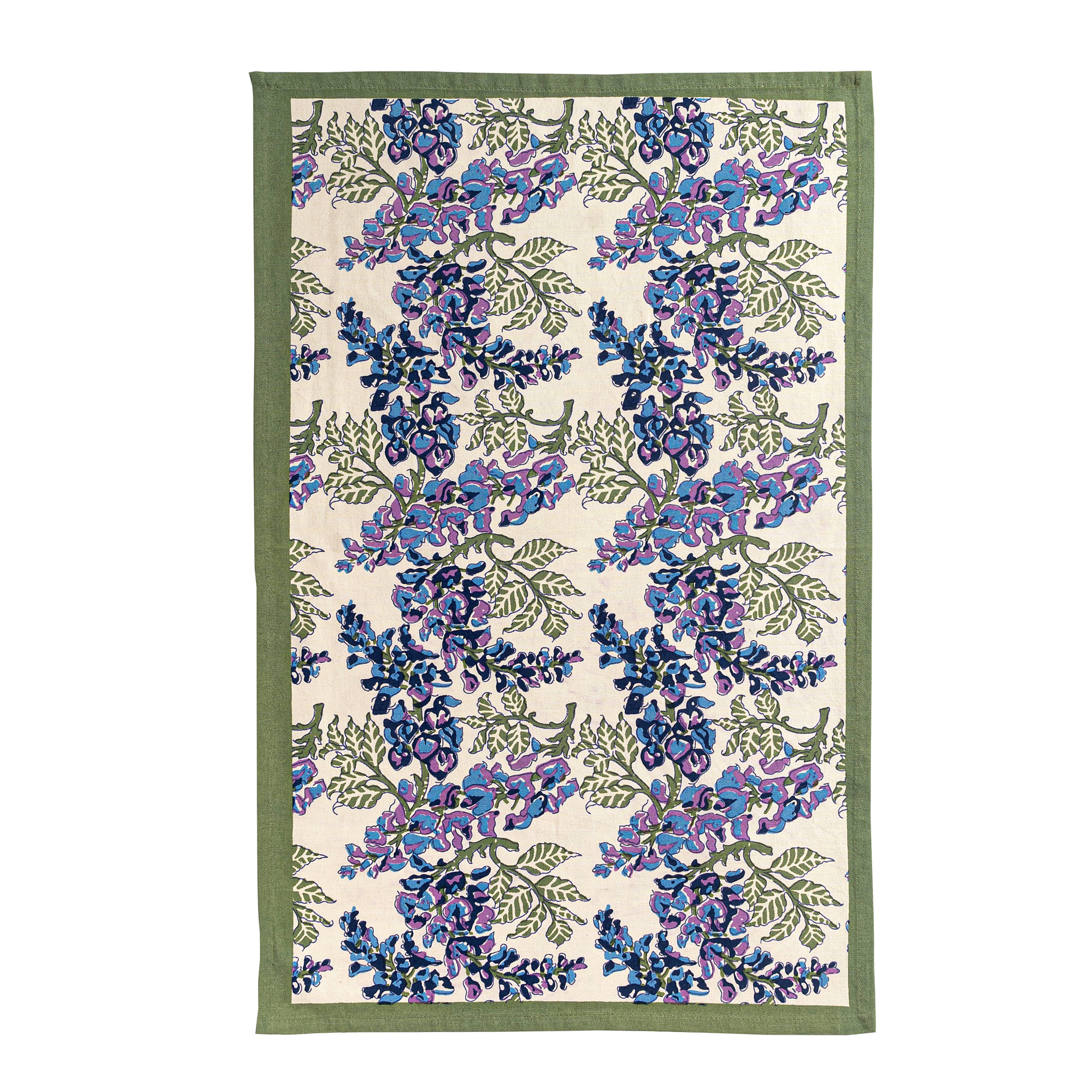 couleur-nature-wisteria-torchons-cuisine-vert-bleu-lot-3 image 3