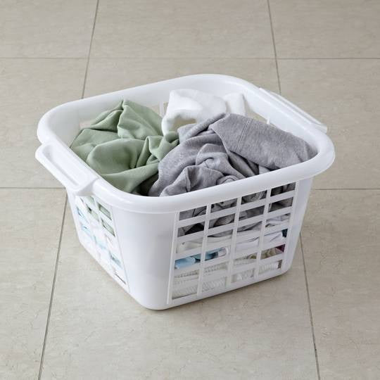 cocette Square Laundry Basket – White, Durable and Spacious - Image 2