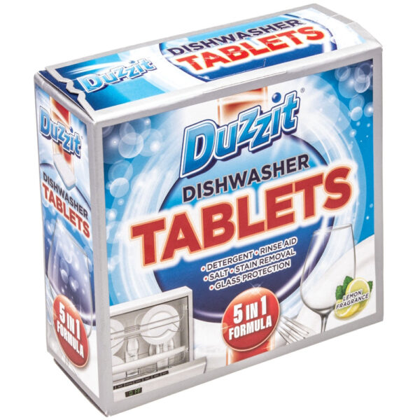 cocette 5-in-1 Dishwasher Tablets Pack of 12 – Powerful Clean for Dishes